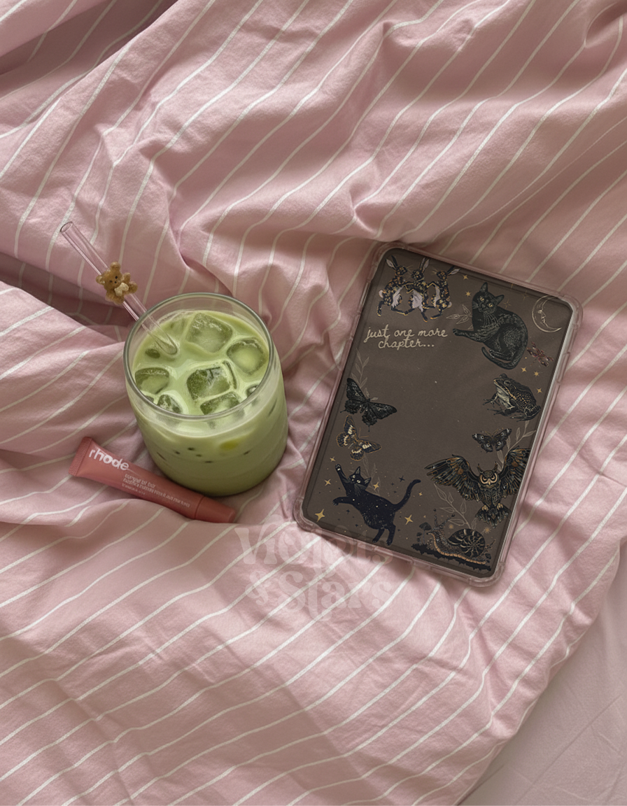 Gothic Printable Kindle Case Insert | Just One More Chapter | Witchy Dark Academia | Digital Download